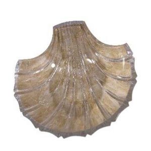 Beautiful Mikasa Full Lead Crystal Shell Shaped Bowl